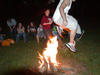 Guy on fire