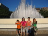 at temple square with my 3 youngest kids