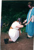me as Nephite, kneeling in front of the savior...