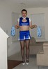 My oldest son Peter trying out for Cheerleading Go Peter Go We Love you!