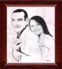 a wedding portrait for a niece