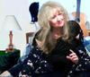With my son's cat, Tommy