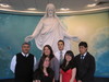 The Youth & I doing Baptisms