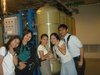 With friends at the Cebu Temple underground