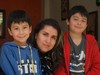 Con mis hijos