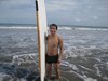 Surfing at Bali