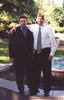 Tony D. & Me at the Portland, Oregon, Temple 1999