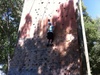 First ever rock climbing attempt - I got halfway up!