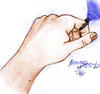 my hand