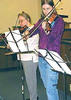 playing Violin