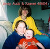 My brother, sister, & nephew