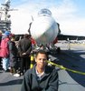 Visiting the USS JFK, my old ship in the Navy