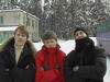 going home from the coference( Dimon, Vlad, Roma- my friends)