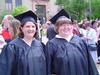My graduation with my best friend Emily.  I'm on the left.