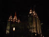 Salt Lake City temple, glowing, for sometimes another ray of light only enhances beauty