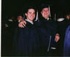 Graduating with my friend Jeff