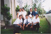 In front of Mission Office ( I'm wairing Black Blaser ) with Other ward Missionary and Elder Rodriguez