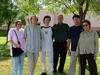 Last group photo of the trip. Left to right: my mom, my brother, Me, my dad, my uncle and my grandma