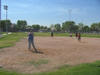 Up to Bat at a Zone Softball game!