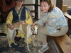 Me with Ruby my favorite greyhound