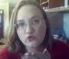 Blowing a kiss