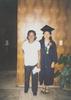 this is my graduation together with my mother