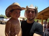 Cute Cowboys (My brother Jared with little Gordo)