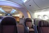 Boeing 787 DreamLiner Interior 1 - Double-Bubble Design 