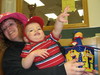 me and a little boy named spencer at a daycare 