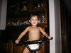 my son on his pushbike