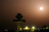 This is my office,  Moonset over Iraq