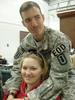 me and my wife before I went to Iraq