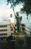 Dan Candland and the Statue of Liberty