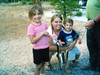 Fishing w/ my sister, neice & nephew, 2006