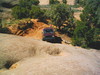 My trooper on fin & things trail in Moab