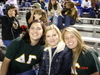 Emily, Kelsey, and I at a football game