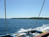 going to Camotes Island by a small boat