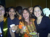 with Indian dancers..