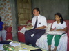 Oryza with elder Meldrum