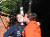 Pretty much the best kiss ever! :) (My pseudo-sister, Katie)