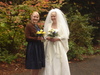 My sister Sandy @ her wedding, I'm her maide of honer!