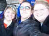 Meg, and friends at BSU football game