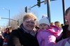 niece and I at Boise Holiday Parade