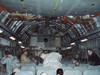 riding in a C-17