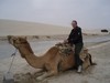 I got to sit on a camel!