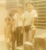 A friend, Carlos 7, Junior 6 and me 5