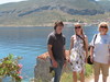 Daniel, Marie, and I in Greece