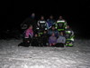 Snowmobiling iwth Family and friends