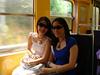 chona and me on our way to disneyland paris