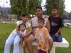 with dad and my brothers
